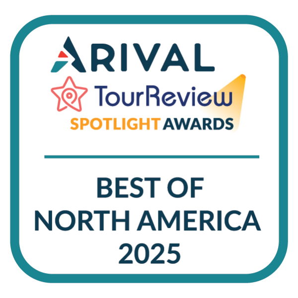 Arival TourReview Spotlight Awards 2025 badge for Best of North America.
